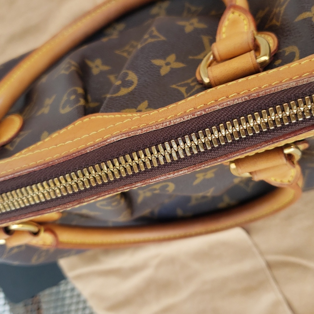Louis Vuitton Womens Tivoli PM Monogram Satchel Bag Luxury Classic - Picture 10 of 17